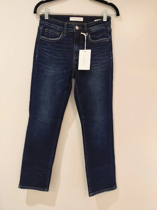 Flying Monkey Denim - Flying Monkey Black Label Jeans Women's Size 26 Dark Wash Straight Stretch NWT